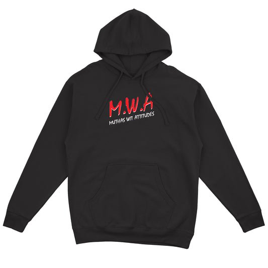 M.W.A. Muthas Wit Attitudes Hoodie | The Momitude Shop