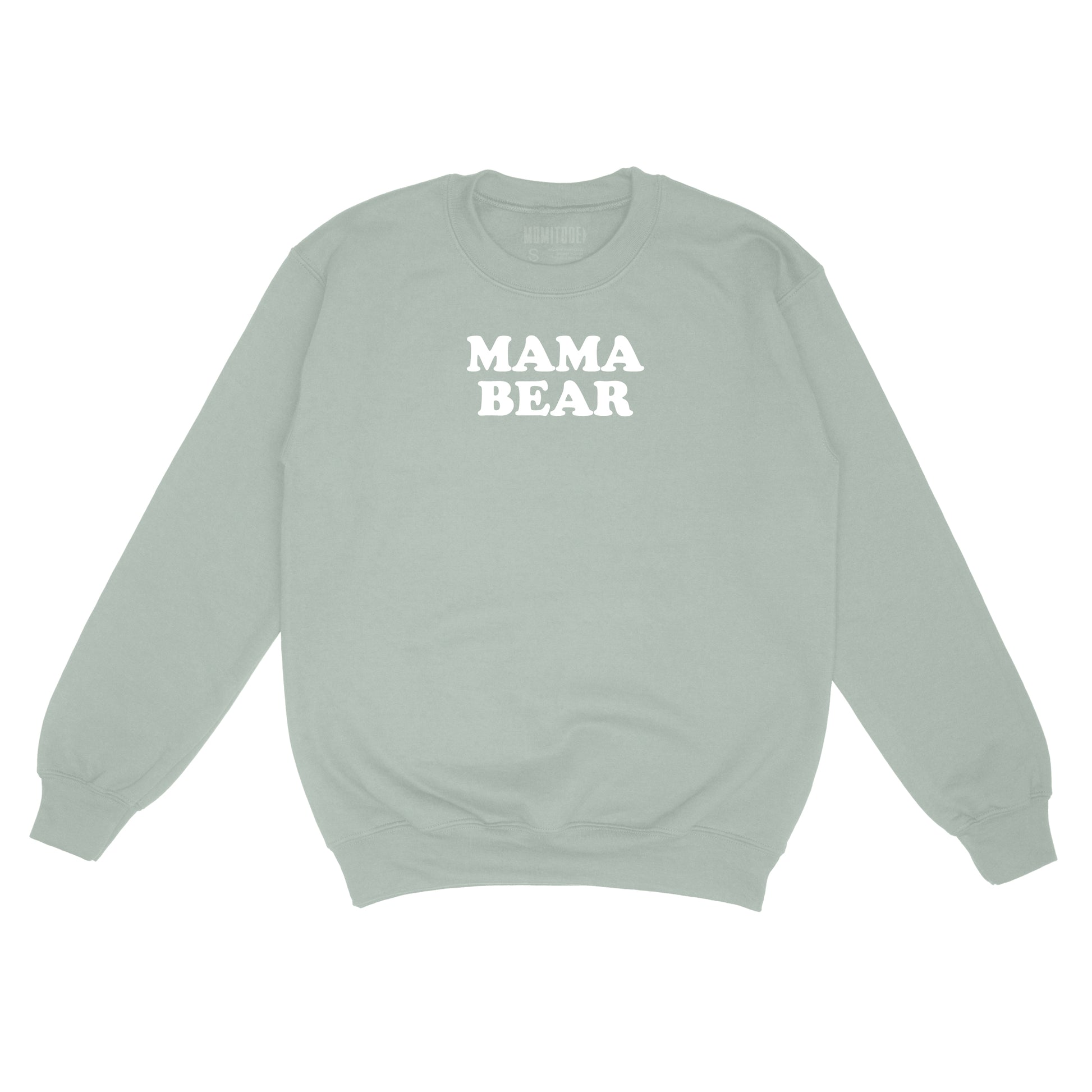 Mama Bear Women's Premium Sweatshirt Sage | The Momitude Shop