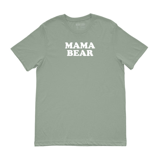 Women's Sage Mama Bear T-Shirt | The Momitude Shop