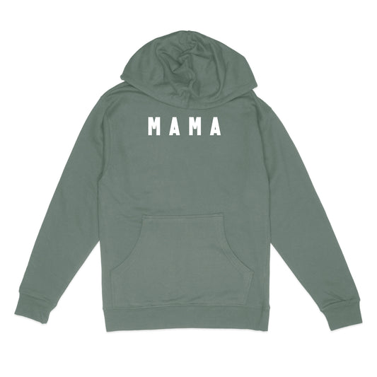 Mama Unisex Hoodie Alpine Green | The Momitude Shop